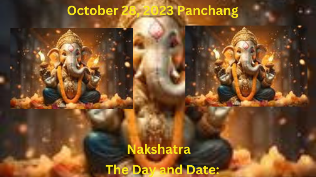  October 28, 2023 Panchang
